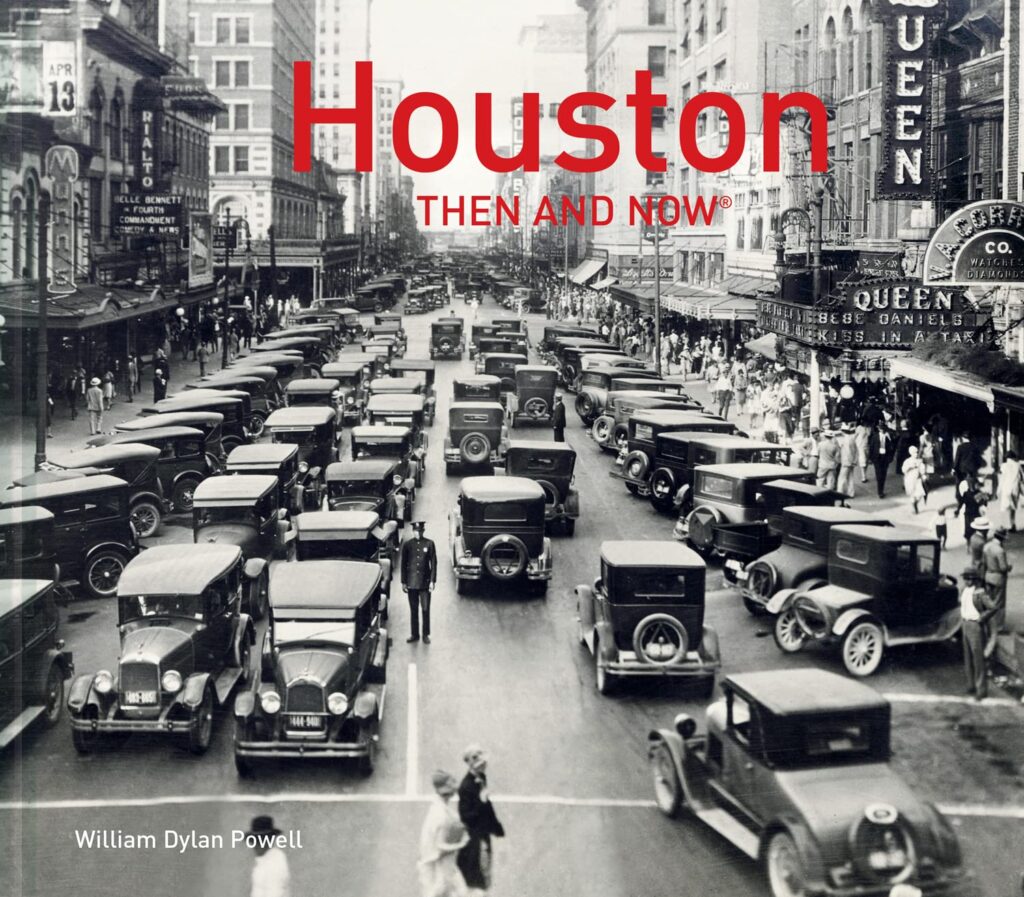 Houston Then and Now - book image