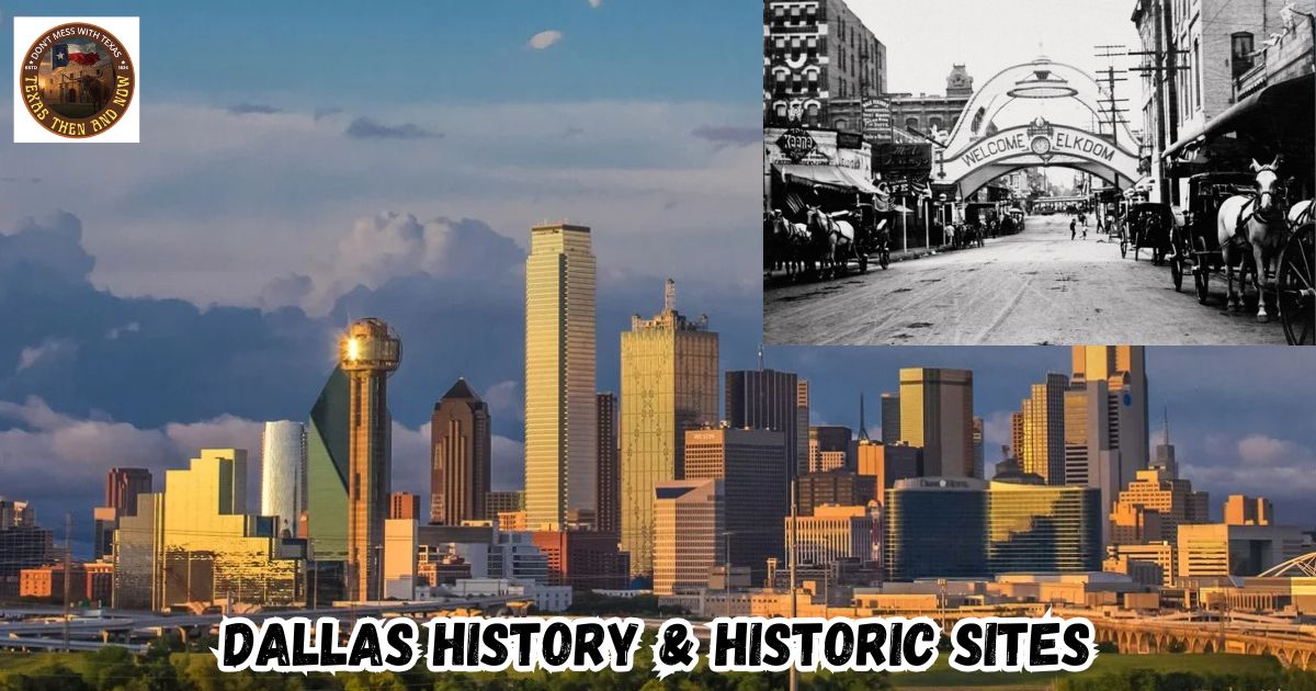 Dallas History and Historic Sites featured image showing the Dallas, Texas, Skyline.