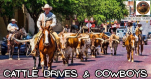Texas Historic Cattle Drives and Cowboy Festivals featured image.